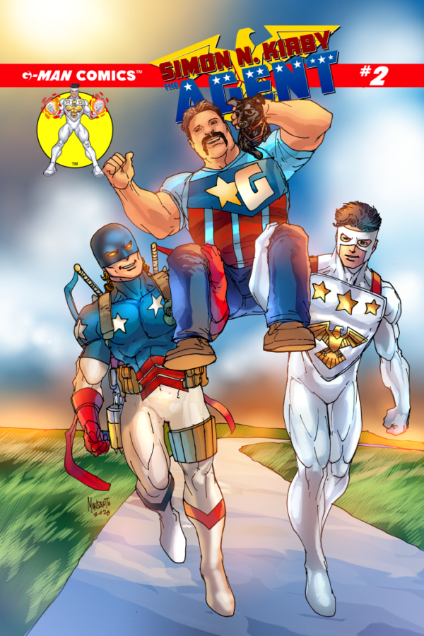 RIK & HEAVEN MEET THE G-MAN UNIVERSE – G-MAN COMICS