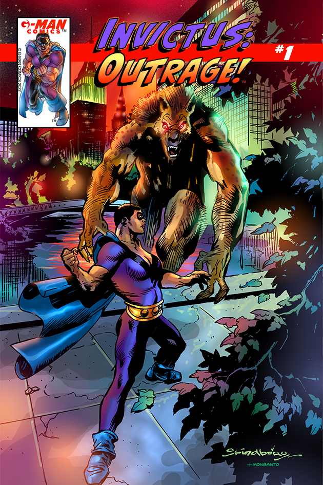 Invictus: Outrage #1 cover by Tom Grindberg