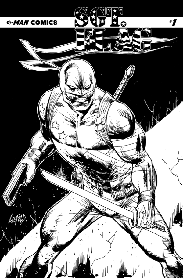 ROB LIEFELD – G-MAN COMICS