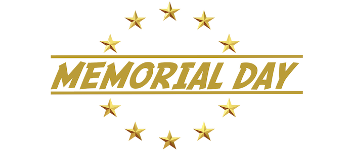 HAPPY MEMORIAL DAY