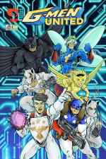 G-Men United #8 cover A by Joshua 1:9 Holley