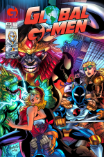Global G-Men #4 cover B by Gilbert Monsanto