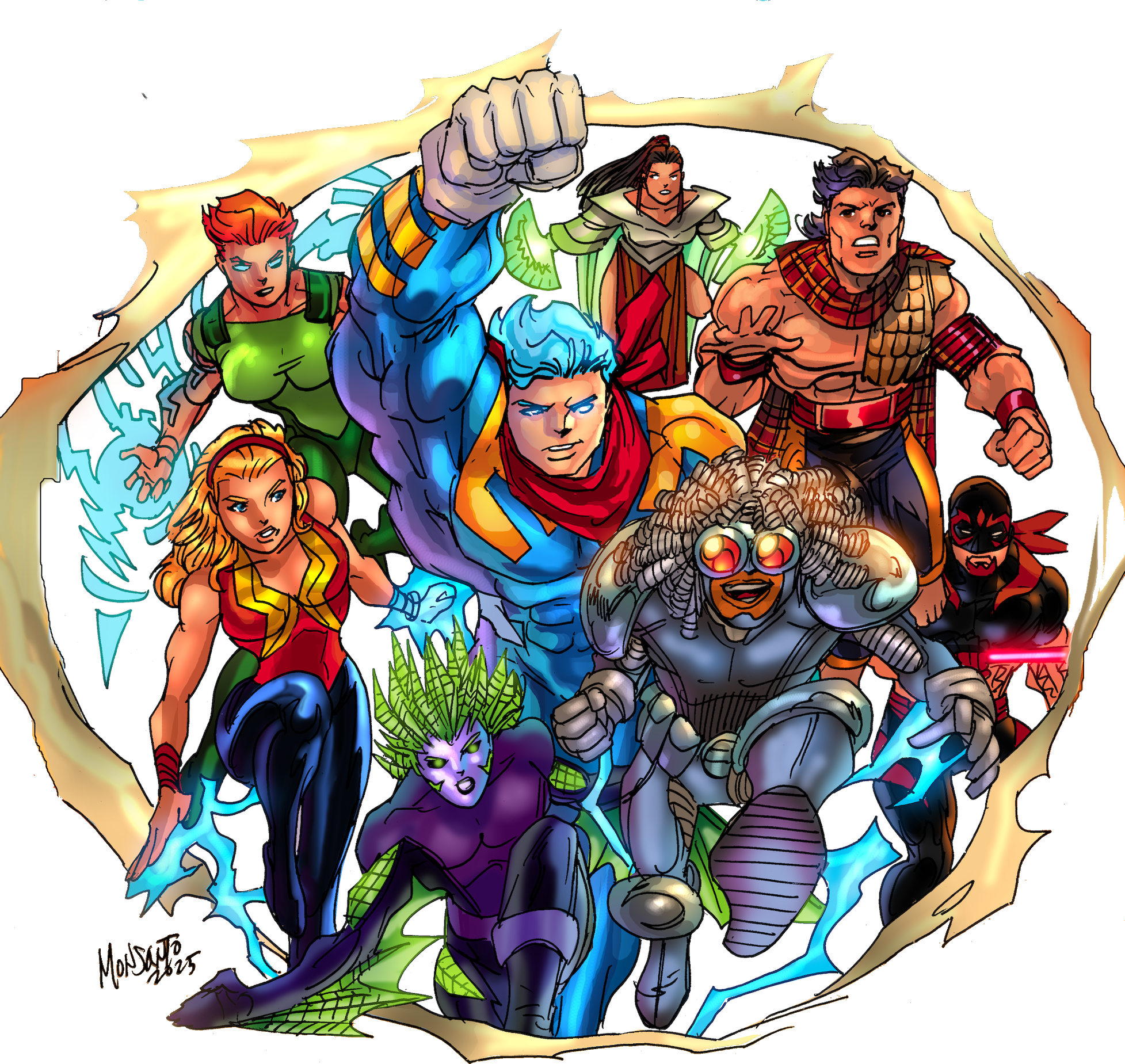 Global G-Men team artwork